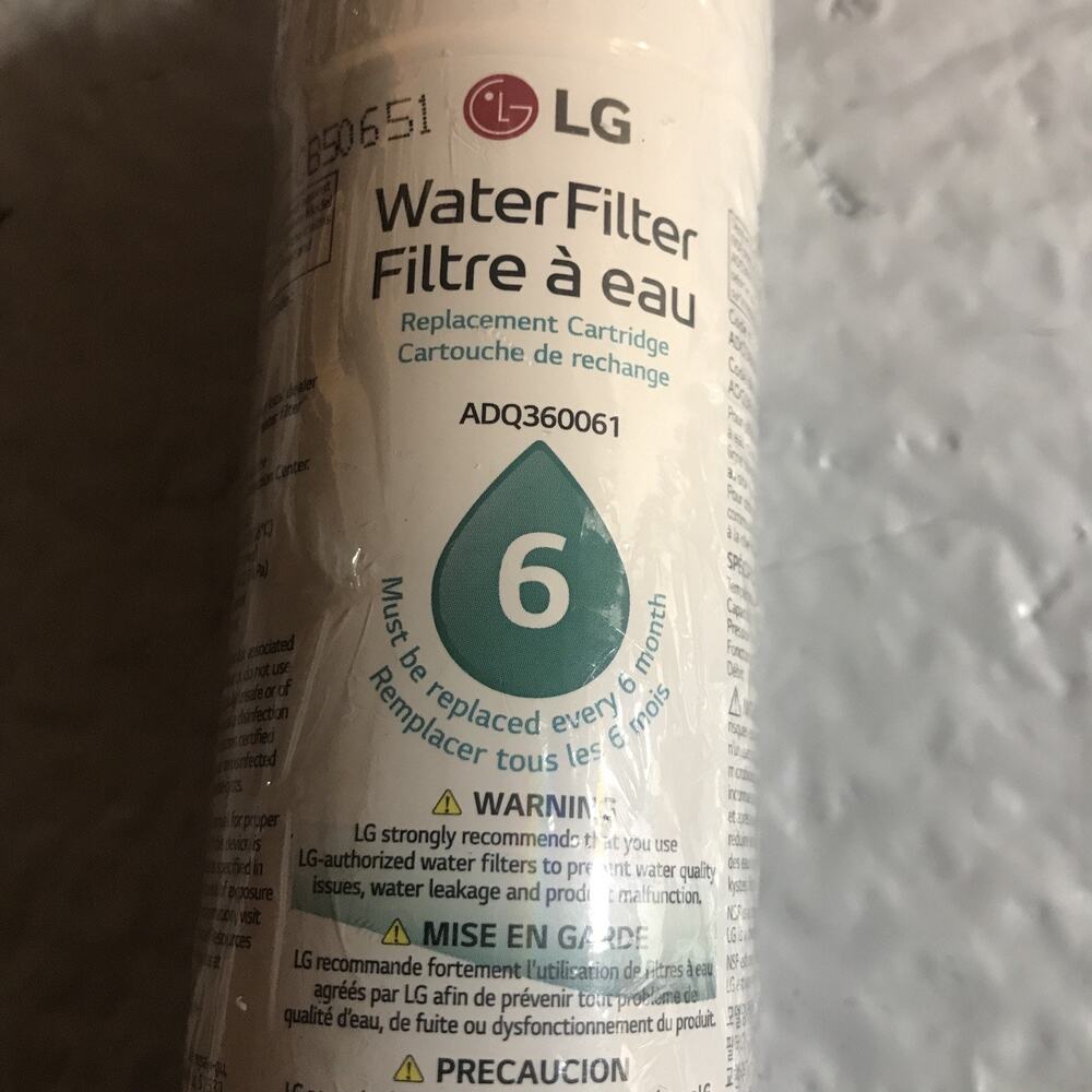 LG Refrigerator Water Filter ADQ360061 New Sealed USA Stock Free Shipping